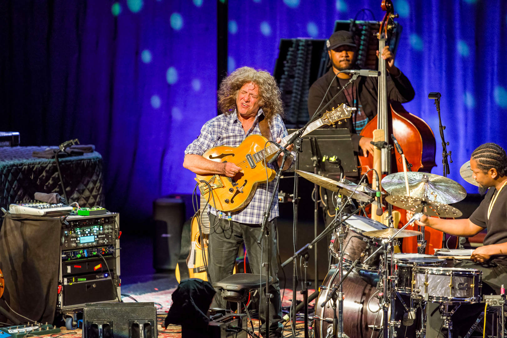 Audience at a Pat Metheny concert